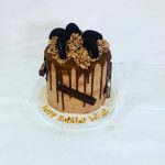 Chocolate loaded drip cake