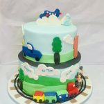 car themed cake