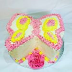 butterfly shaped cake