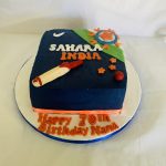 Indian cricket club cake