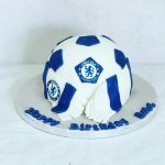 Football themed cake