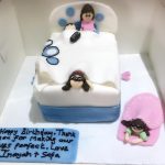 Bed themed cake