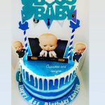 Boss baby themed cake