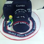 Camera shaped cake
