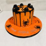 Halloween celebration cake
