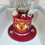 Manchester football club cake