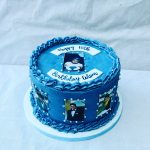 Photo themed 18th birthday cake